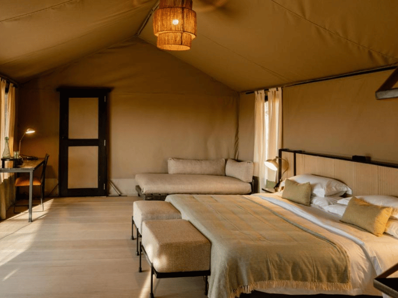 Camp in der Serengeti Luxus Tansania