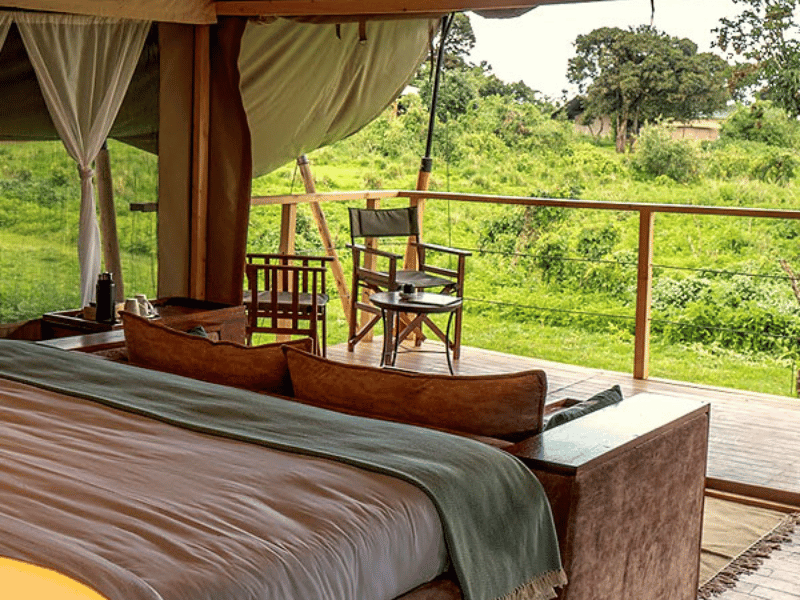 Zeltcamp an Ngorongoro Krater Tansania