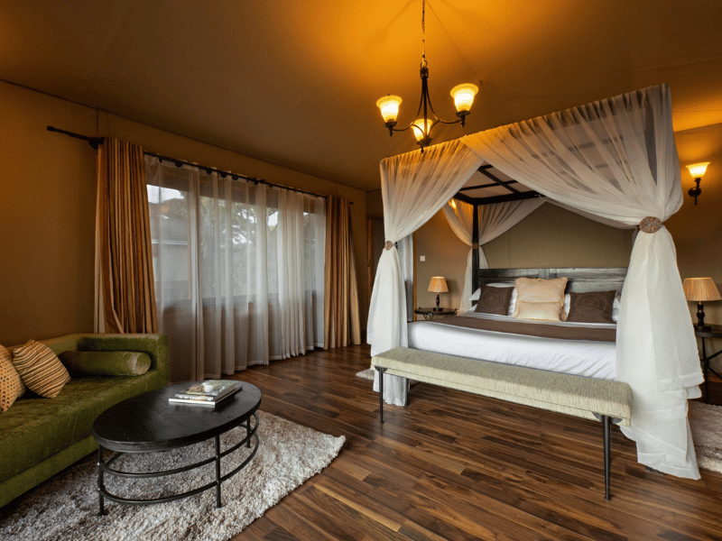 Lodge am Ngorongoro Krater Luxus Tansania