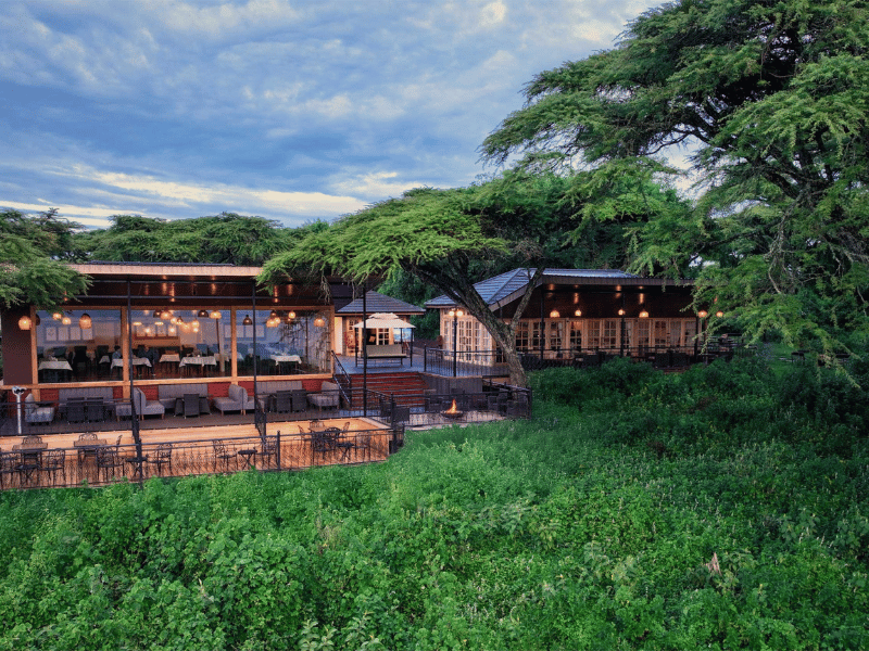 Lodge am Ngorongoro Krater Luxus Tansania