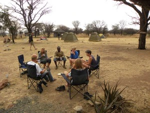 Camping in Tansania