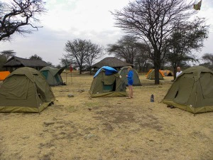 Camping in Tansania