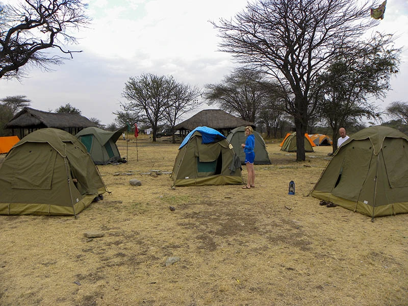Camping in Tansania