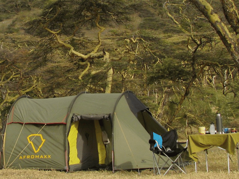 Zelt beim Ngorongoro Trekking Tansania