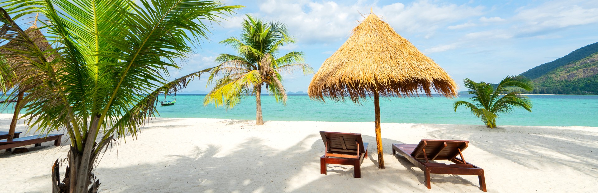 Sansibar Liegen am Strand Tansania