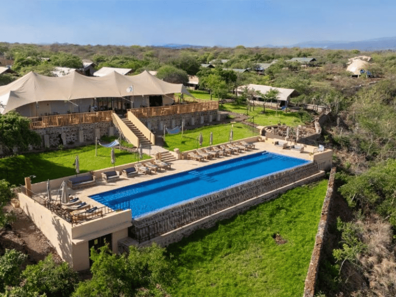 Tansania Lake Manyara Pool