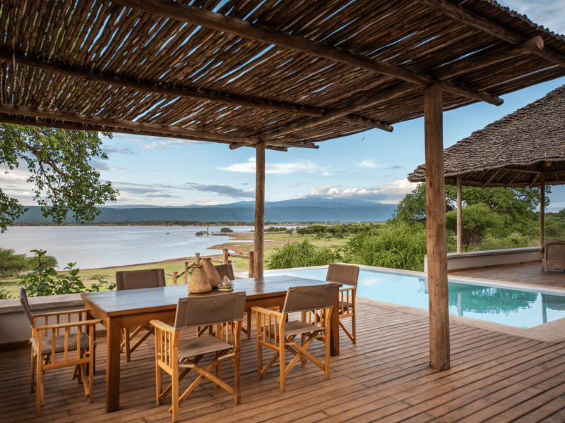 Tansania Lake Manyara Poolblick