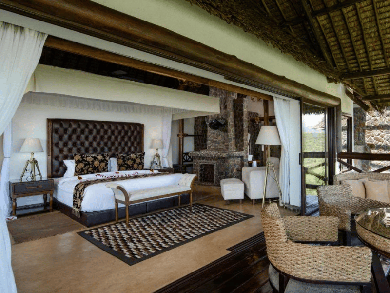 Tansania Lake Manyara Zimmer