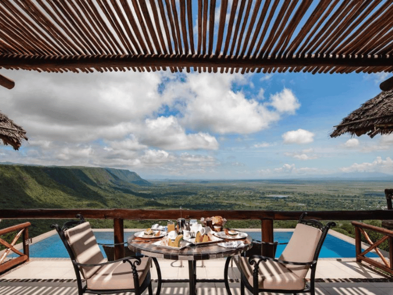 Tansania Lake Manyara Ausblick