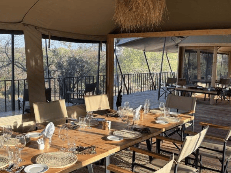 Tansania Tarangire Restaurant