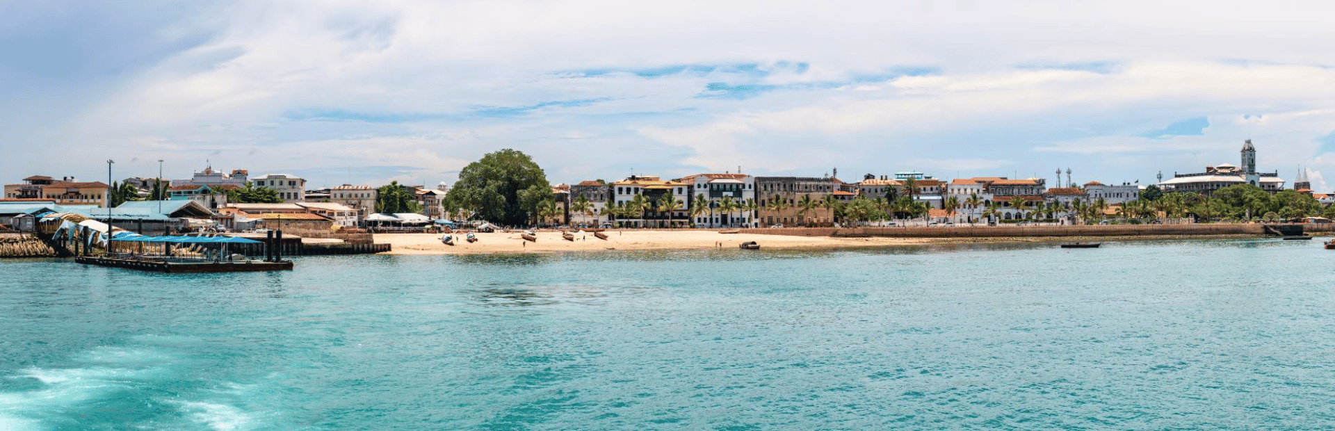 Küste in Stone Town, Sansibar