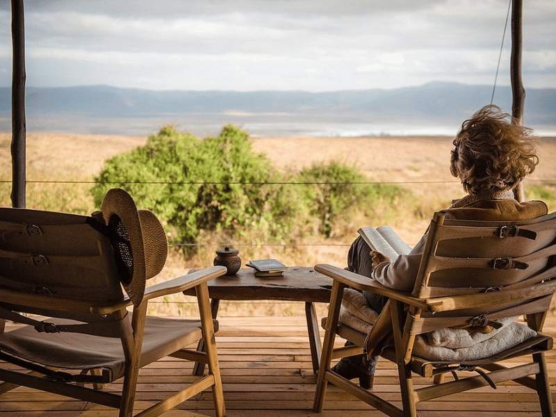 Tansania Ngorongoro Special Stay Blick