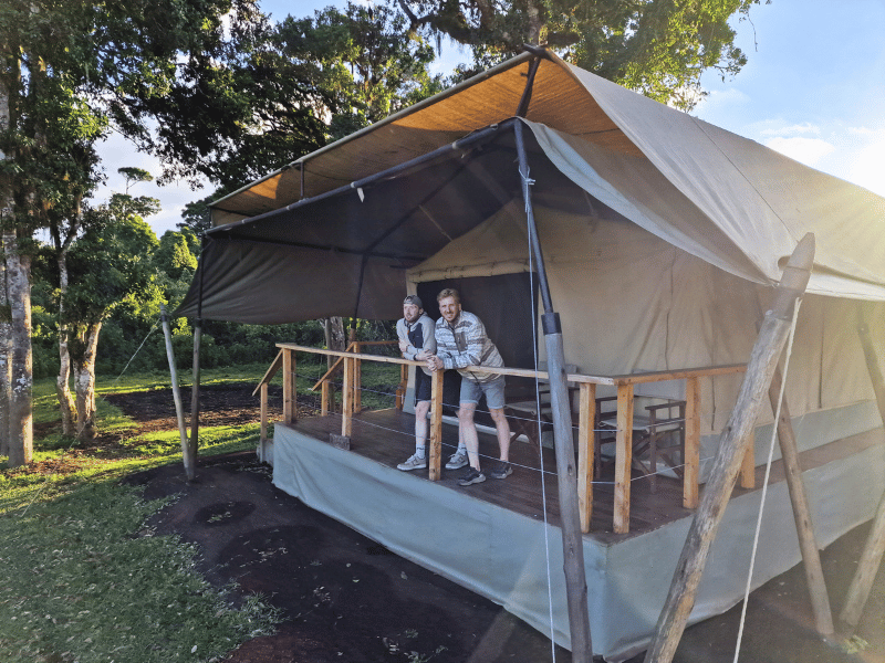 Tansania Ngorongoro Krater Terrasse
