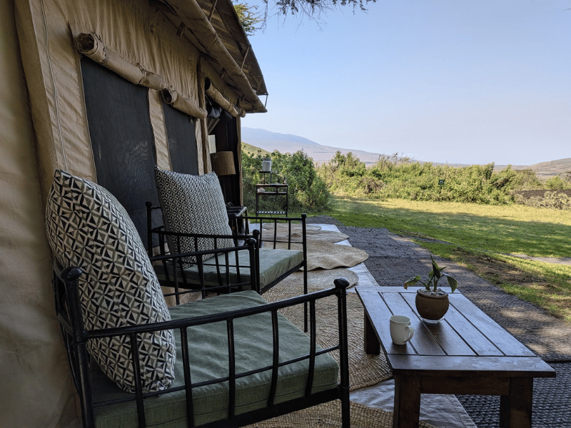 Tansania Ngorongoro Veranda