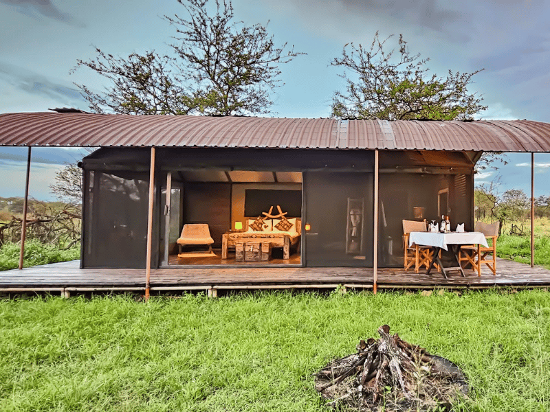 Tansania Serengeti Seronera Komfort Zimmer