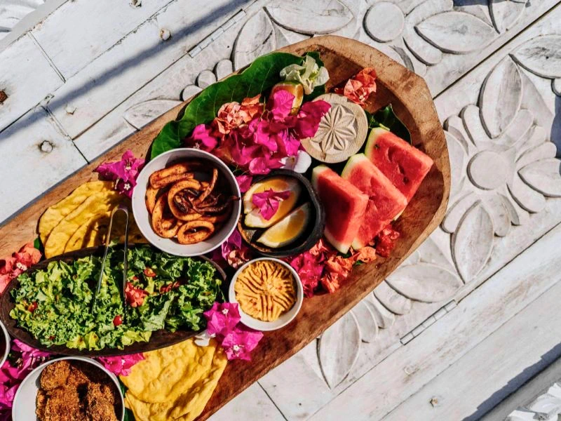 Essen in Stone Town, Sansibar Tansania