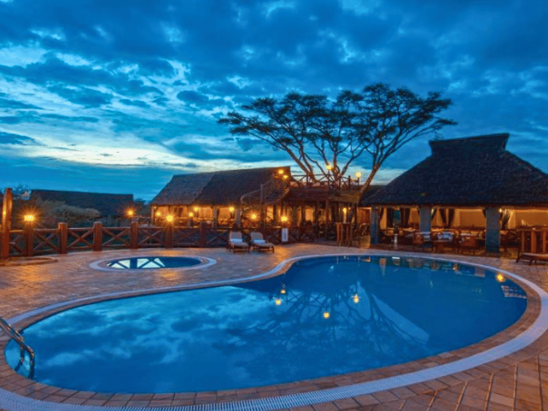 Ndutu Komfort Lodge in Tansania