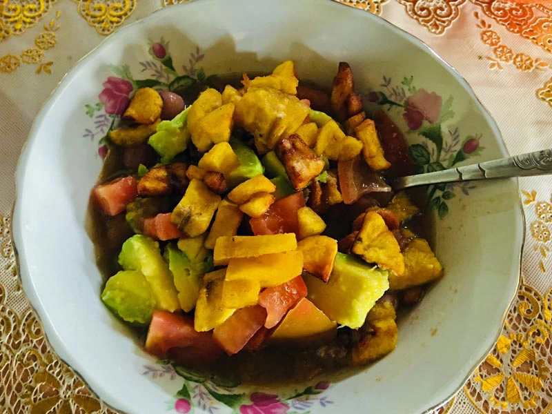 Abendessen in Cartagena in Kolumbien