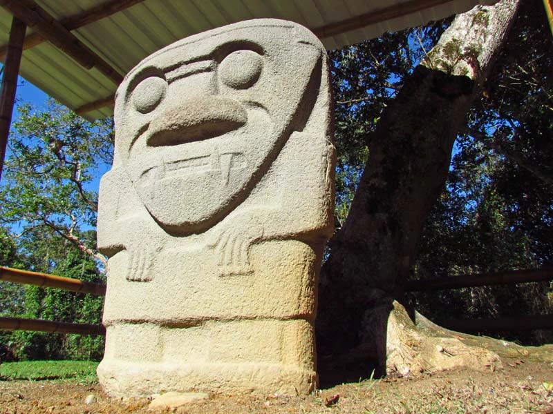 Archäologischer Park in San Agustin bei Kolumbien Reisen