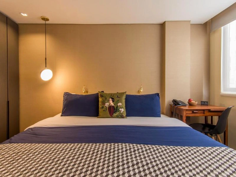 Nettes Zimmer im Hotel in Bogota in Kolumbien