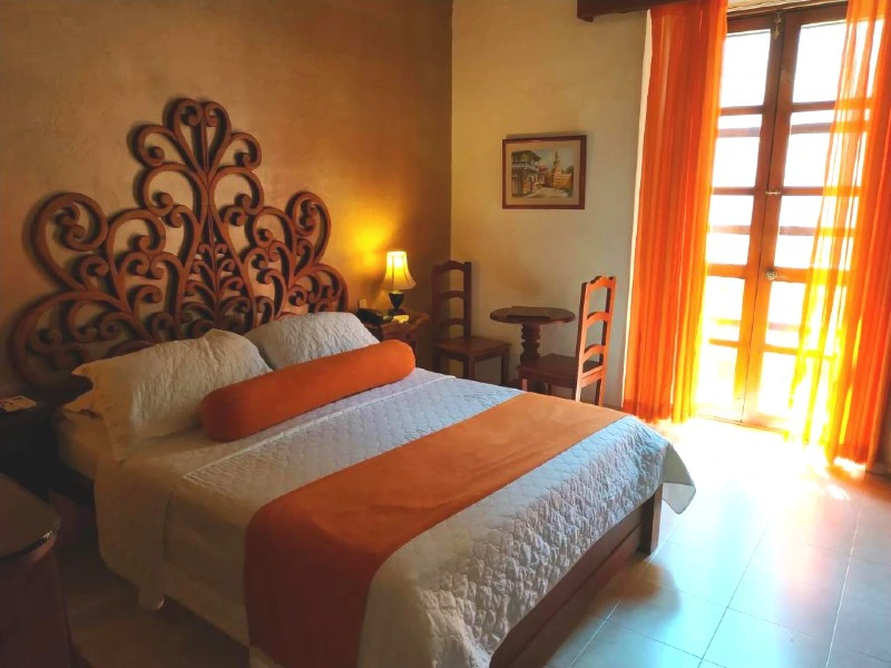 Nettes Zimmer im Hotel in Cartagena in Kolumbien