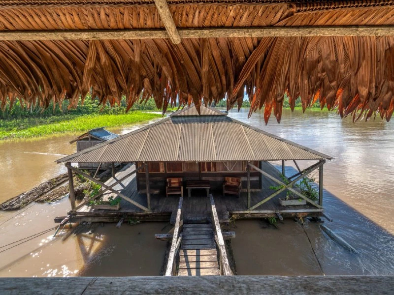 Besondere Lodge bei Leticia in Kolumbien