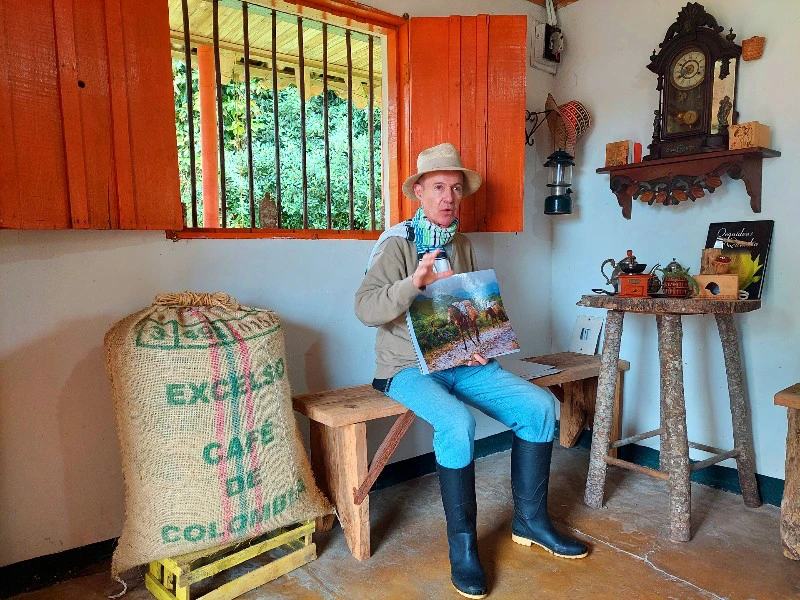 Kaffeetour in Salento, Kolumbien