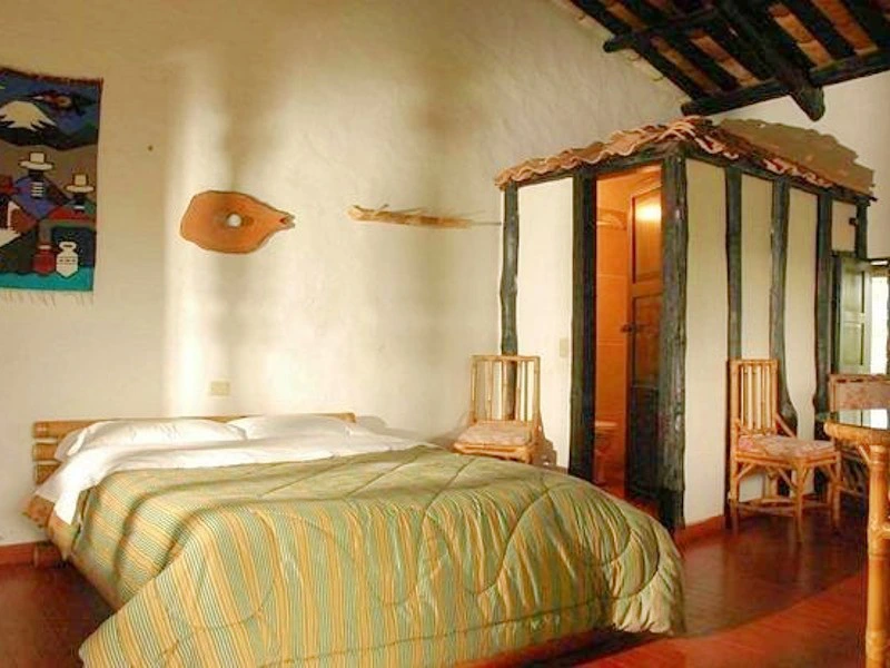 Freundliches Zimmer im Hotel in San Agustin in Kolumbien