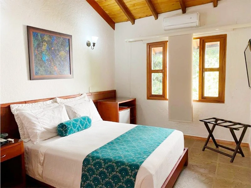 Freundliches Zimmer im Hotel in Medellin in Kolumbien