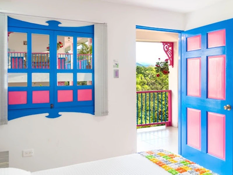 Gemuetliches Zimmer in Salento in Kolumbien