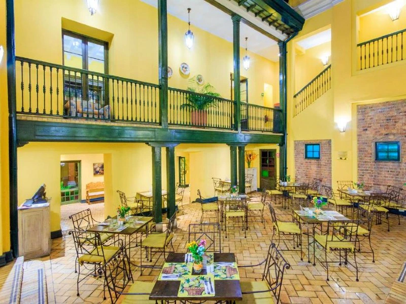 Restaurant im Hotel in Bogota in Kolumbien