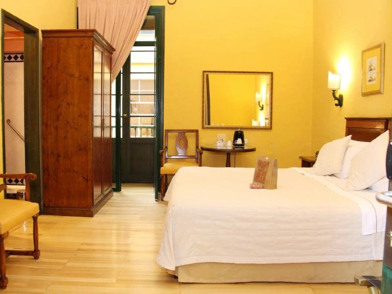 Freundliches Zimmer im Hotel in Bogota in Kolumbien