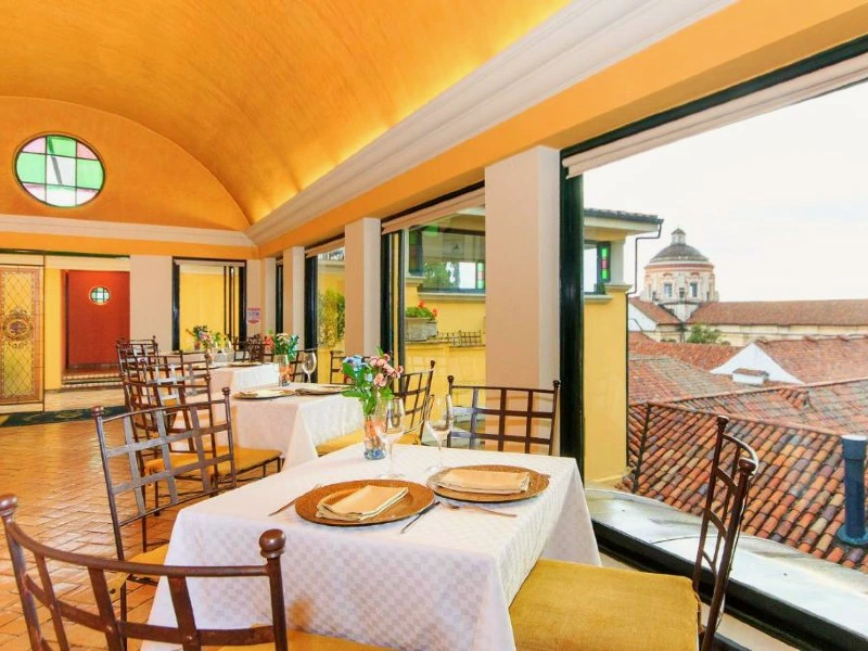 Restaurant im Hotel in Bogota in Kolumbien
