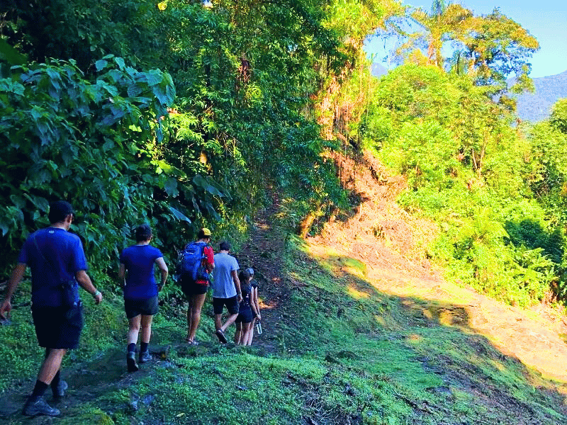 Auf dem Weg nach Ciudad Perdida in Kolumbien