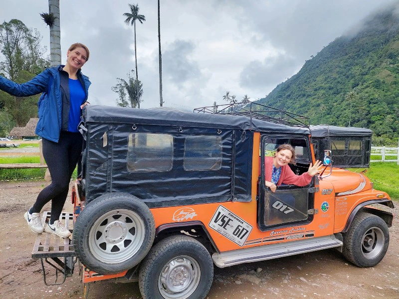 Willies im Cocora Valley in Kolumbien