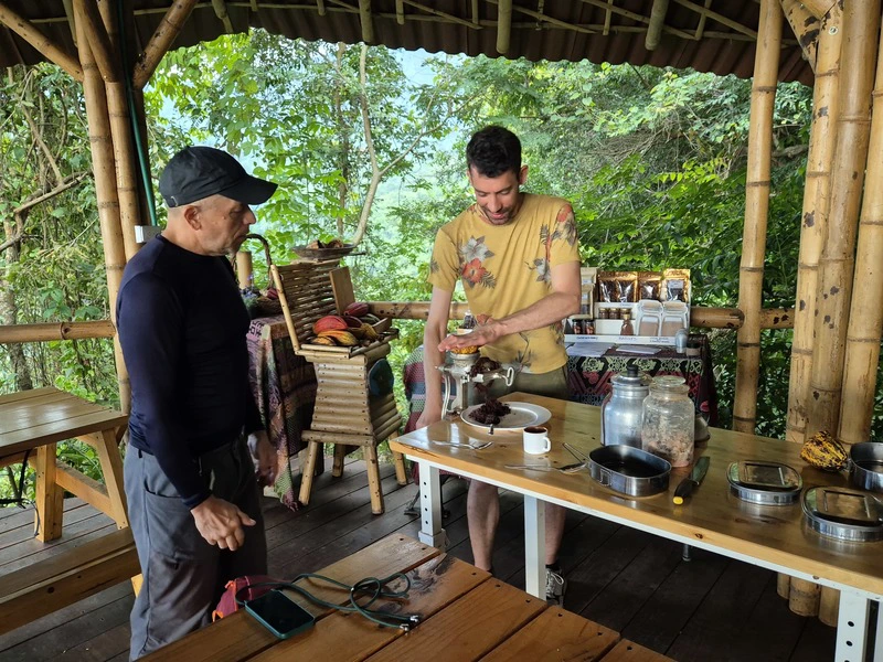 Kakao in Minca in Kolumbien