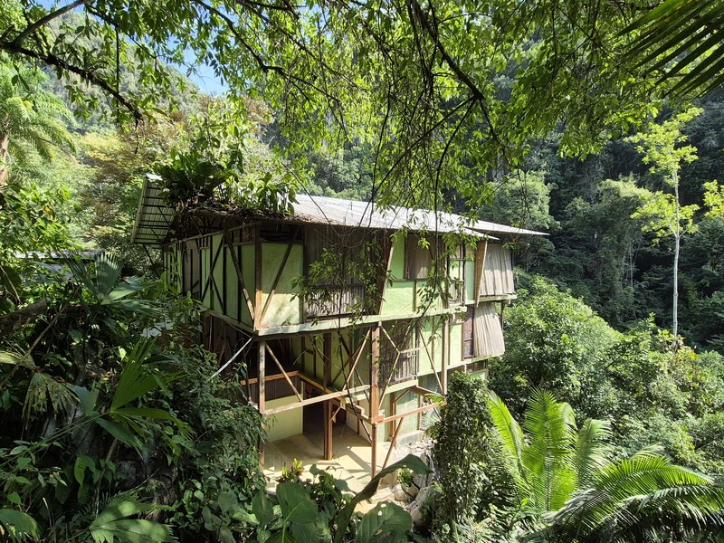 Hotel im Gruenen in Rio Claro in Kolumbien