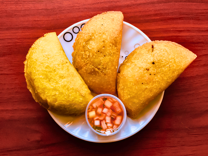 Empanadas in Kolumbien
