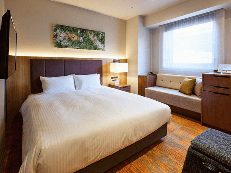 Japan Rundreise Kanazawa Hotelzimmer