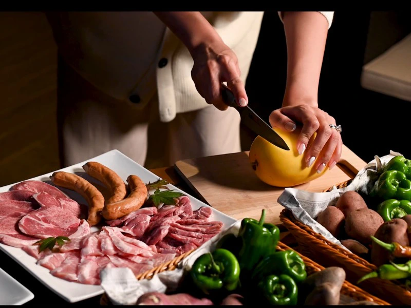 BBQ beim Eco‑Glamping am Fuße des Mt. Fuji