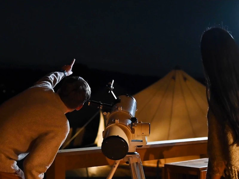 Sterne beobachten im Eco‑Glamping am Fuße des Mt. Fuji