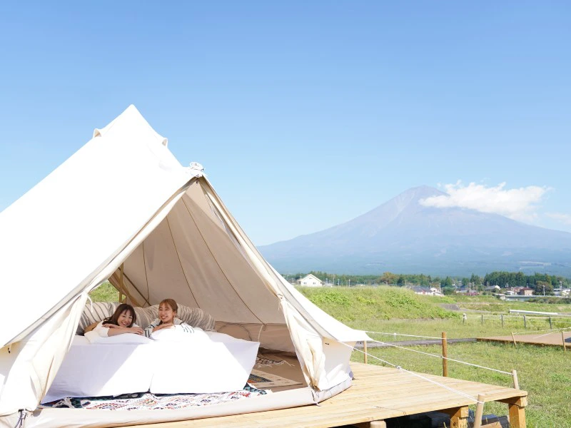 Eco‑Glamping am Fuße des Mt. Fuji