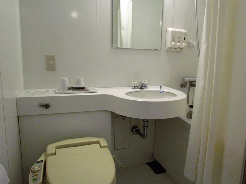 Badezimmer im Hotel