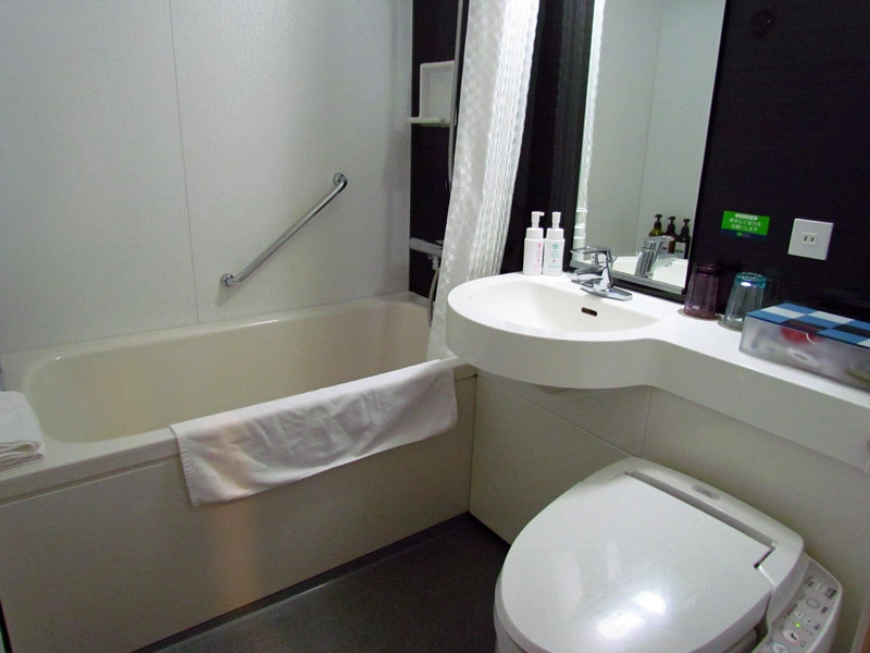 Badezimmer im Hotel in Kanazawa