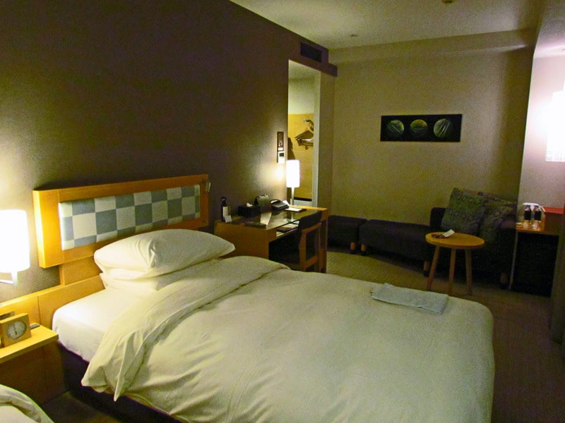 Japan Rundreise Kanazawa Hotelzimmer