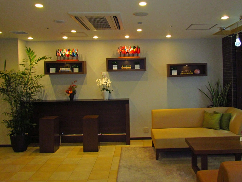 Lobby vom Hotel in Osaka in Japan