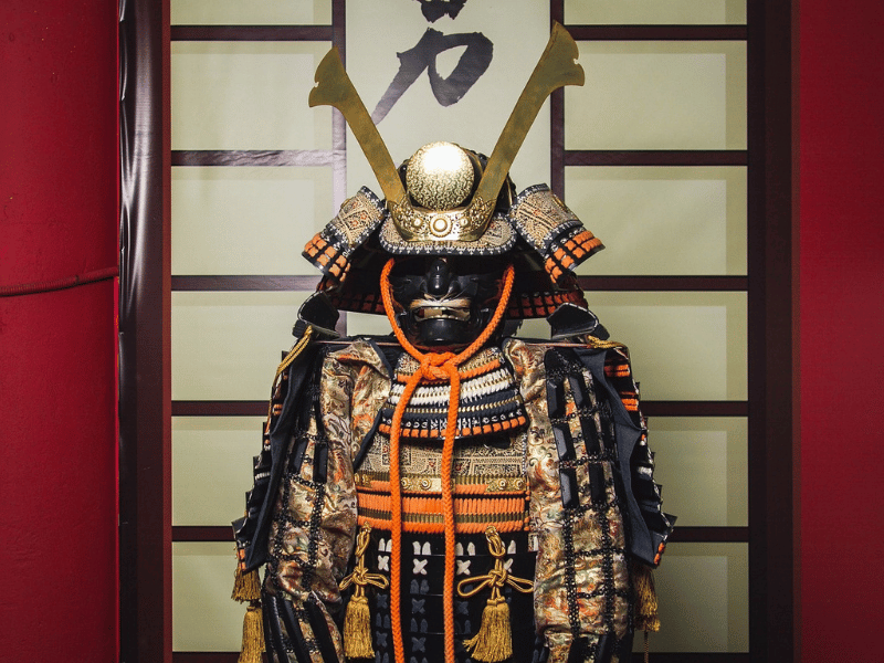 Samurai Anzug in Japan