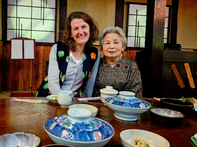 Begegnung mit Einheimischen während einer Japan Reise bei Tottori