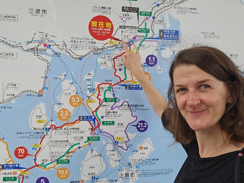 Rondreis Japan fietstocht Shimanami Kaido Shikoku