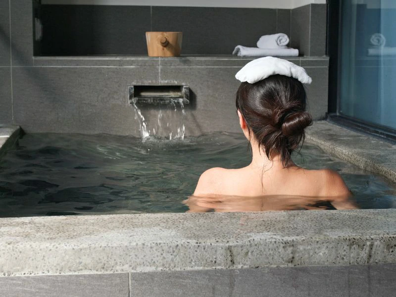 Hotel mit Onsen in Matsuyama in Japan